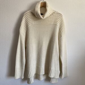 Cozy Cream Turtleneck Sweater